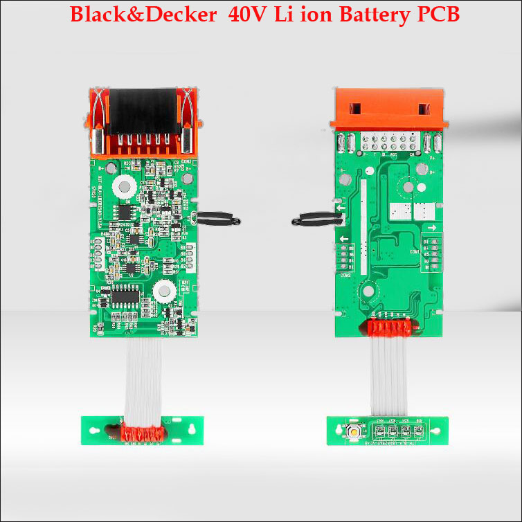 Black&Decker 40V electric tool Li ion Battery PCB LBXR36 – LLT POWER  ELECTRONIC