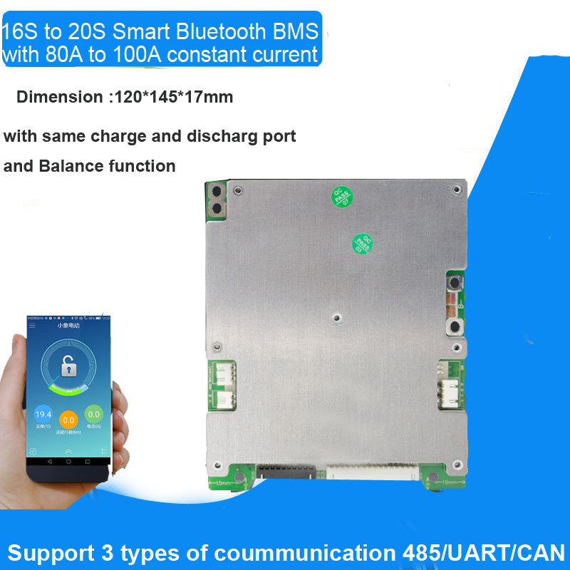 48V 60V 72V Li ion or Lifepo4 Smart Bluetooth BMS with 80A to 100A constant  current software with RS485 UART and CAN communication – LLT POWER  ELECTRONIC
